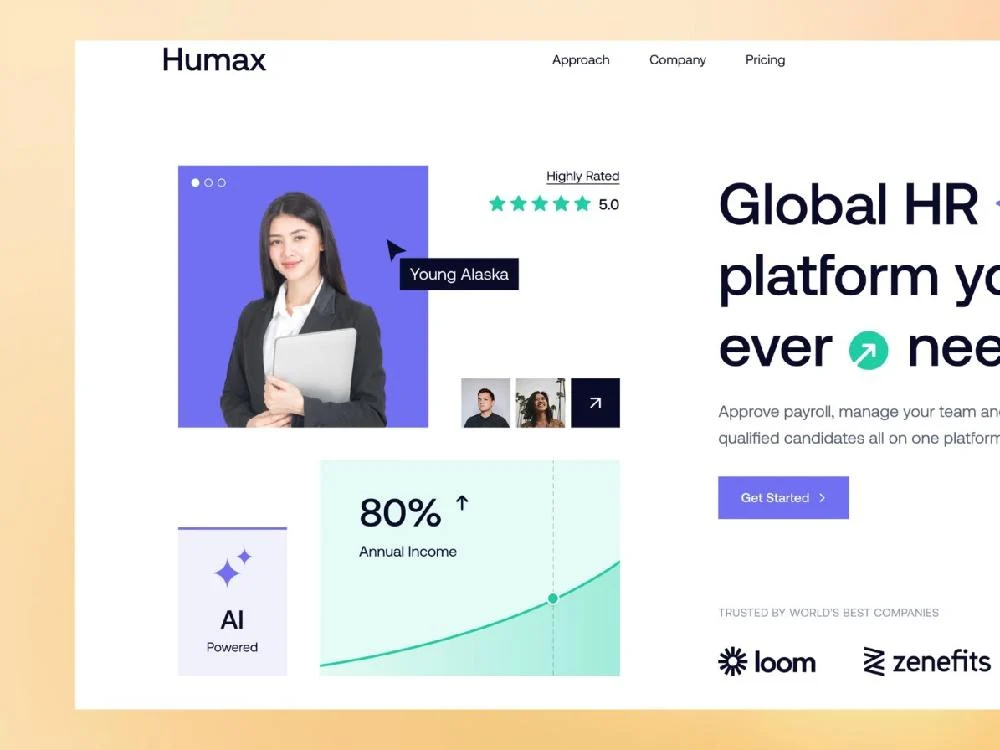 Global HR & Workforce Management Platform — portfolio cover