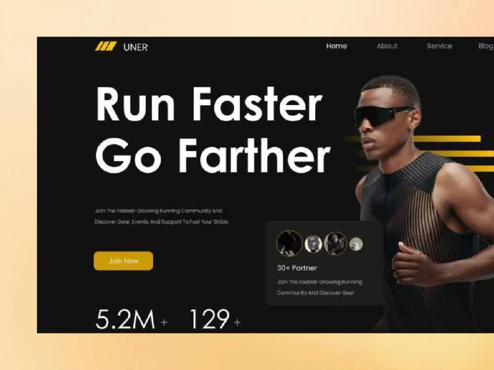 Running Community & Fitness Engagement Platform — portfolio cover